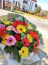Букет цветов из:  Герберы #REPLACE_PRED# Донецке